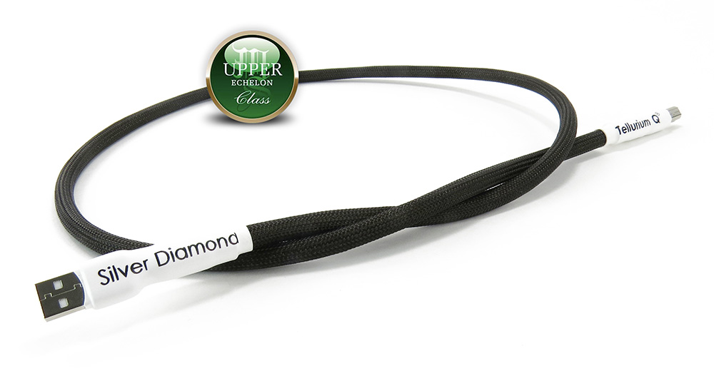 Tellurium Q Silver Diamond USB (A-B) 1,0m