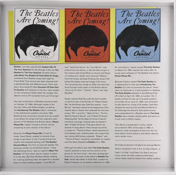 The Beatles - The Early Beatles [US Version] (602468019862)