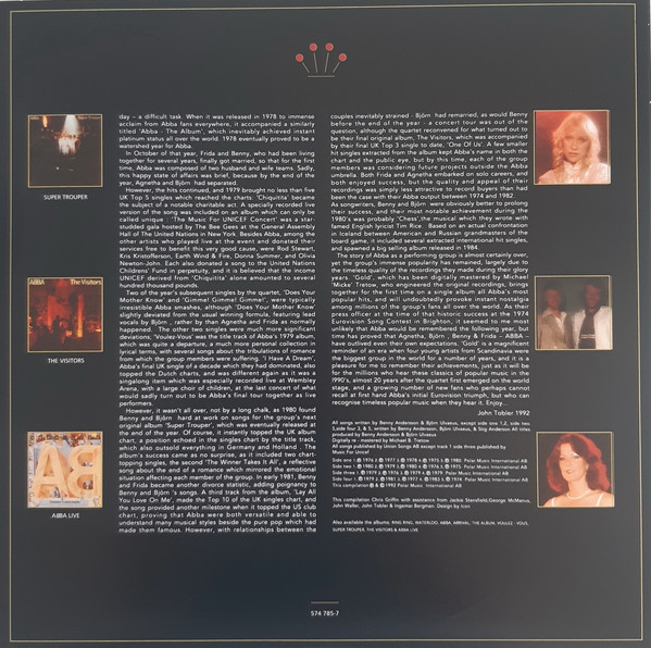 ABBA - Gold Greatest Hits [Gold Vinyl] (776 292-1)