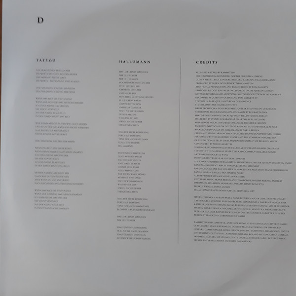 Rammstein - Rammstein (0602577493942)