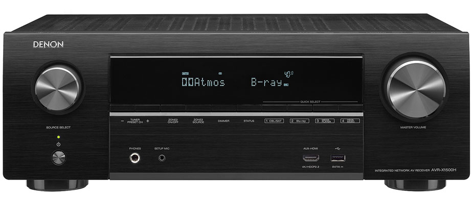 Denon AVR-X1500H black