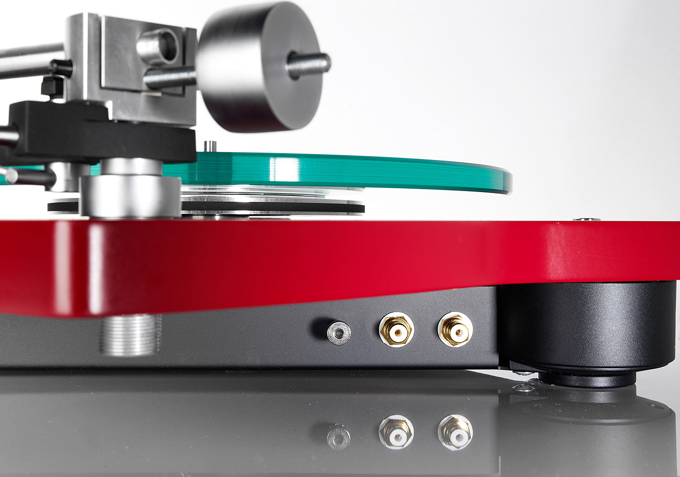 Thorens TD 309 highgloss red