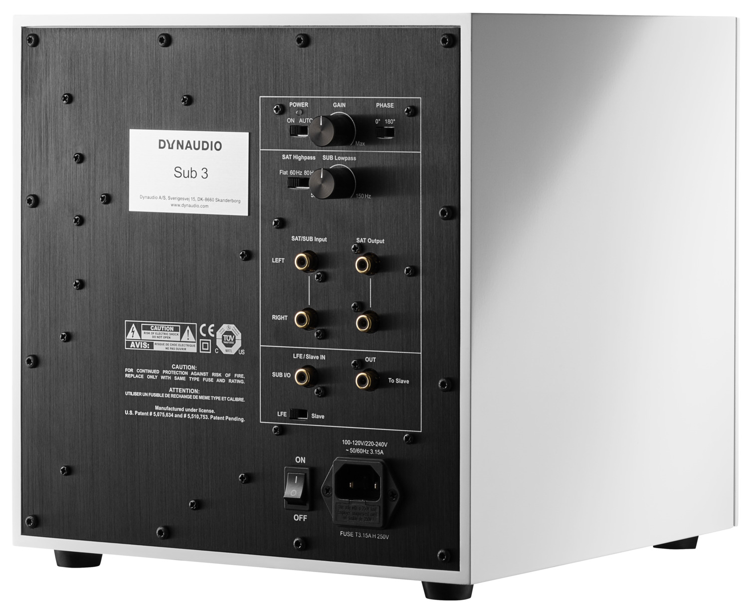 Dynaudio Sub 3 satin white