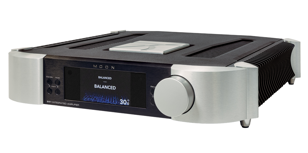 Moon by Simaudio 641 Integrated Amplifier silver\black