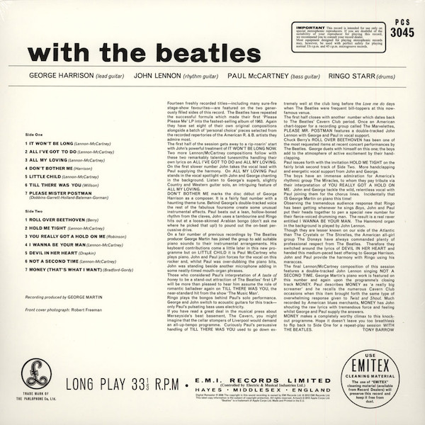 The Beatles - With The Beatles (0094638242017) [EU]