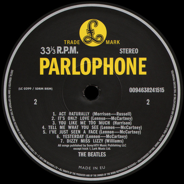 The Beatles - Help! (0094638241515) [EU]
