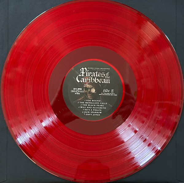Global Stage Orchestra - Plays Music From The Pirates Of The Caribbean [Transparent Vinyl] (8719039007554)