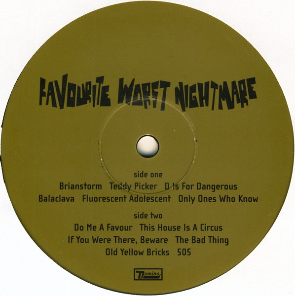 Arctic Monkeys - Favourite Worst Nightmare (5034202018810)