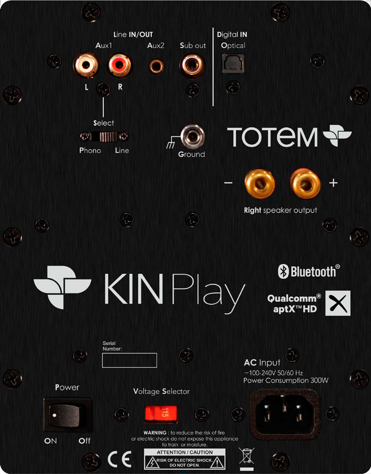 Totem Acoustic KIN Play satin black