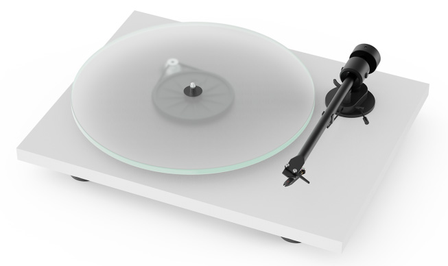 Pro-Ject T1 (Ortofon OM 5E) satin white