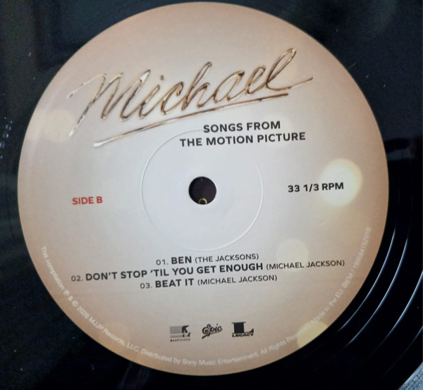 OST - Michael Jackson - Michael [Original Motion Picture Soundtrack] (199584152912)