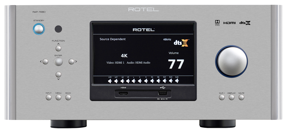Rotel RAP-1580 silver
