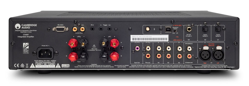 Cambridge Audio CXA81 lunar grey