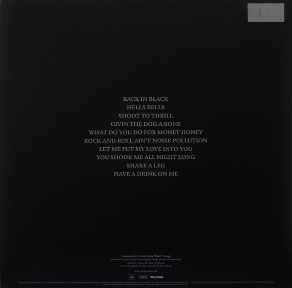 AC/DC - Back In Black (5107651)