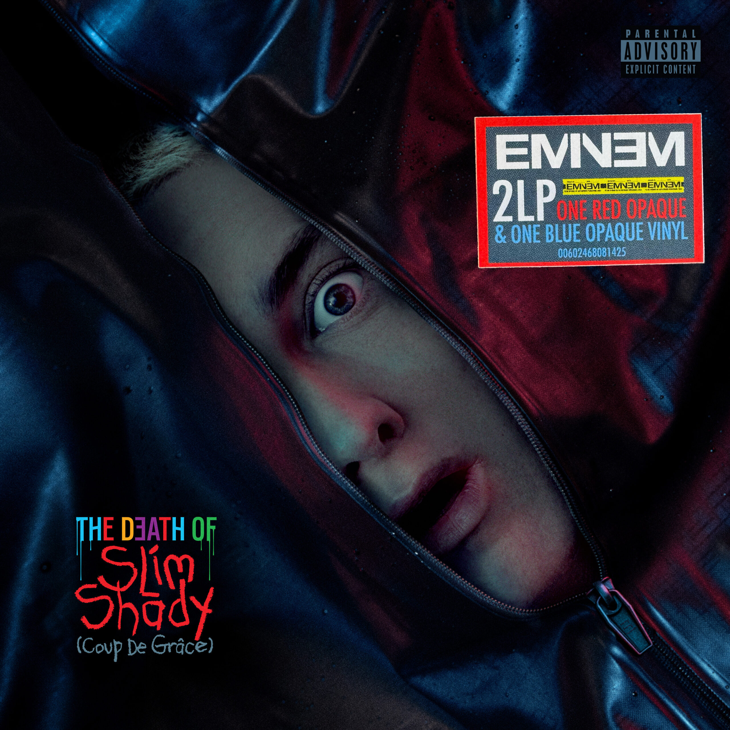 Eminem - The Death Of Slim Shady [Red\Blue Opaque Vinyl] (602468081425)