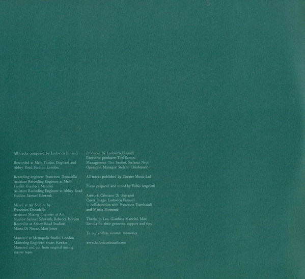 Ludovico Einaudi - The Summer Portraits (0602468061649)