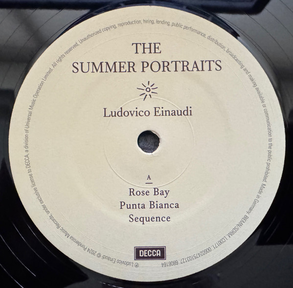 Ludovico Einaudi - The Summer Portraits (0602468061649)