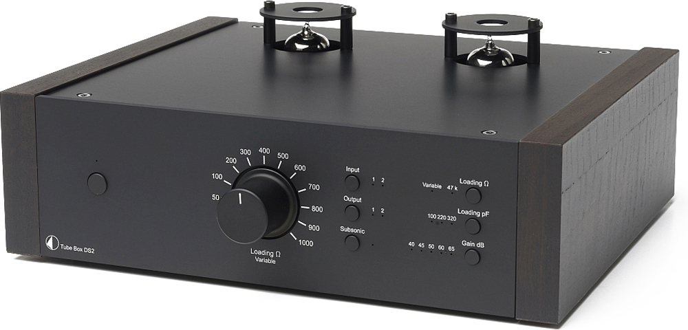 Pro-Ject Tube Box DS2 black/eucalyptus