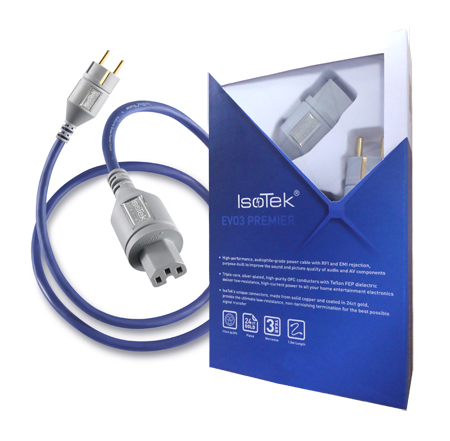 IsoTek Power Cable Premier EVO3 C15 1,5m