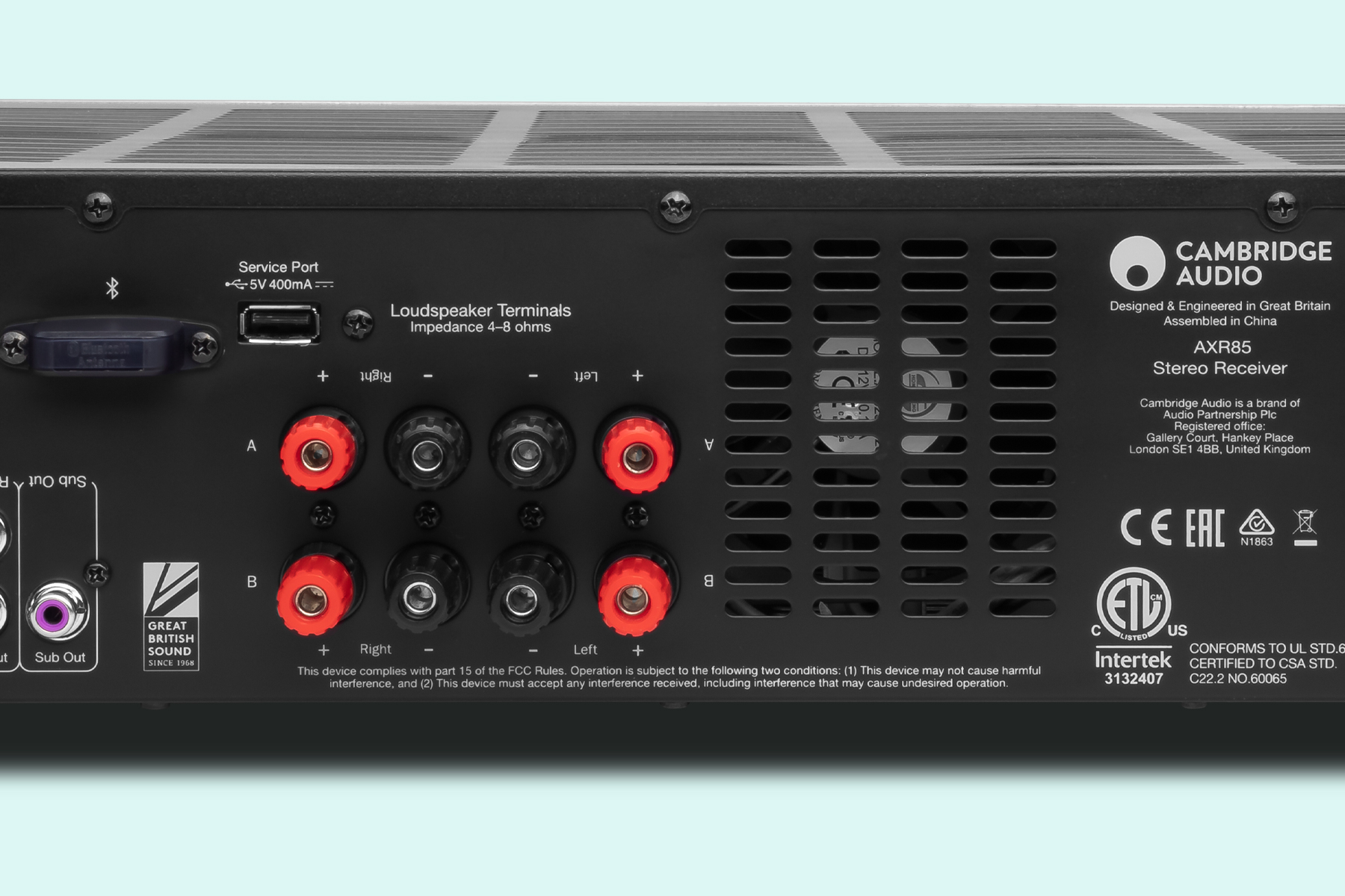 Cambridge Audio AXR85 grey