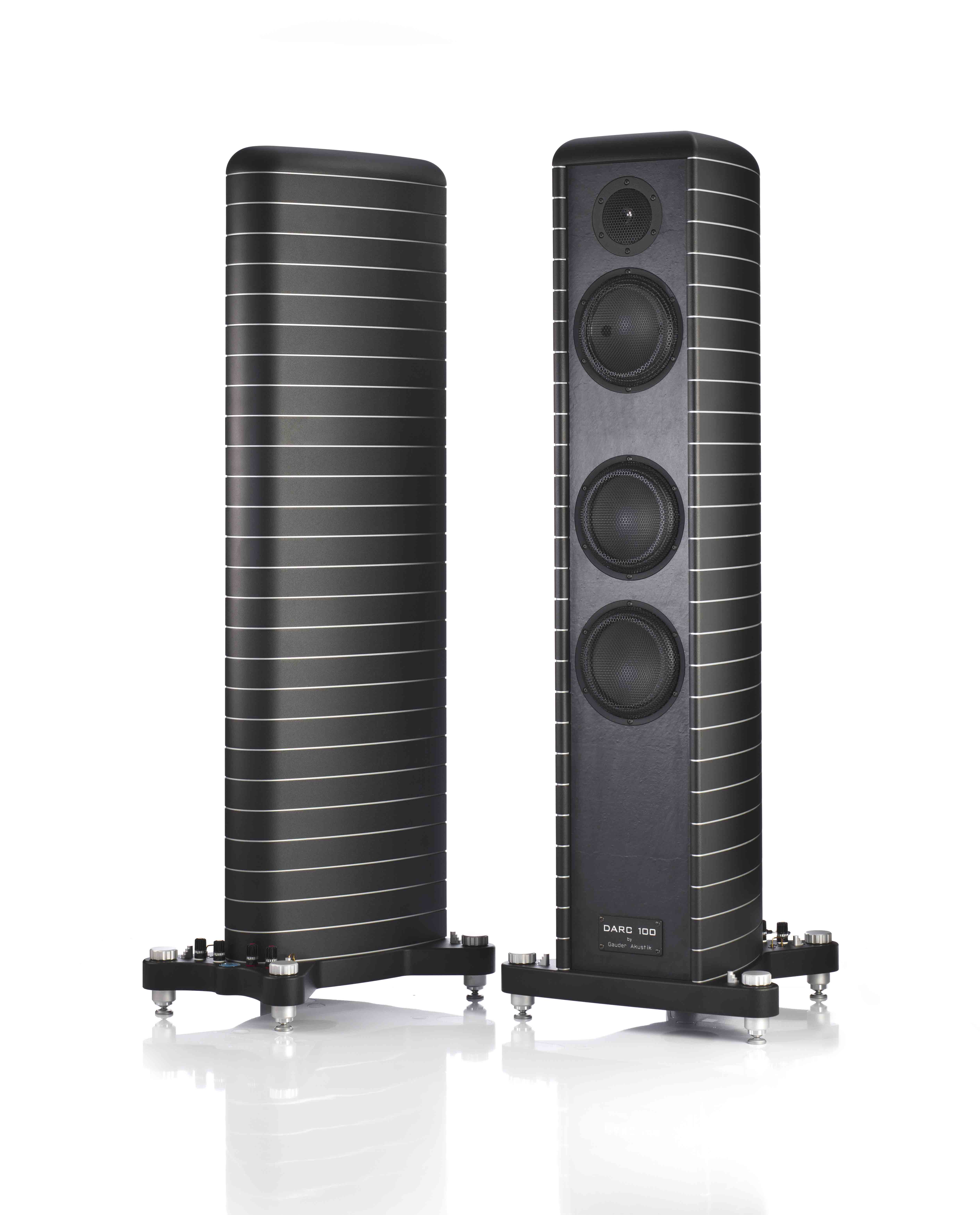 Gauder Akustic DARC 100 Be L DV MK2 aluminium black/silver