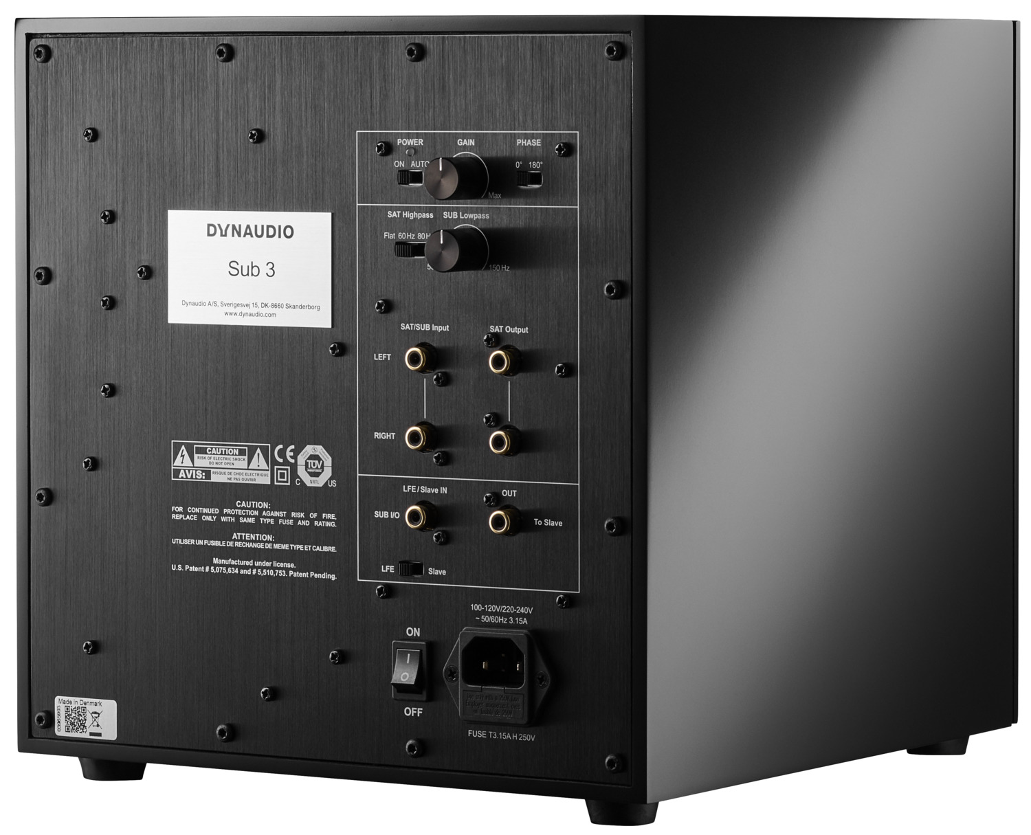 Dynaudio Sub 3 satin black