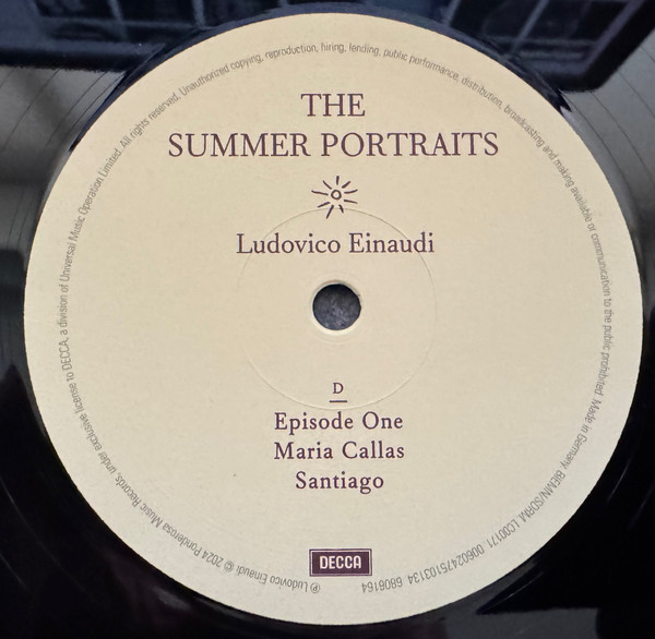 Ludovico Einaudi - The Summer Portraits (0602468061649)