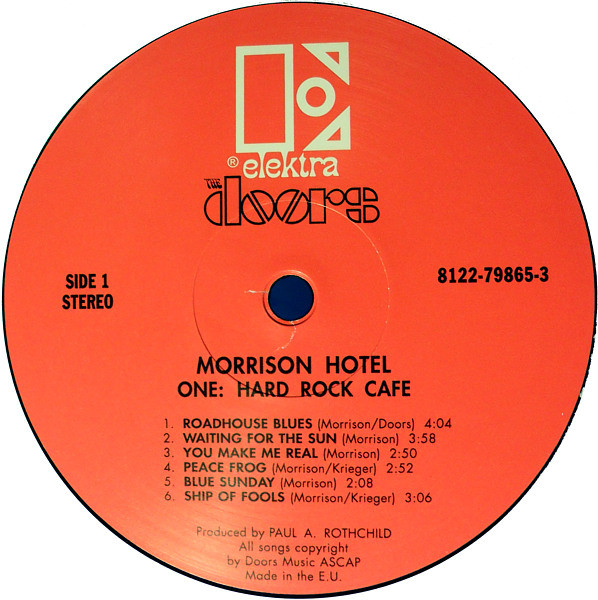 The Doors - Morrison Hotel (8122-79865-3)