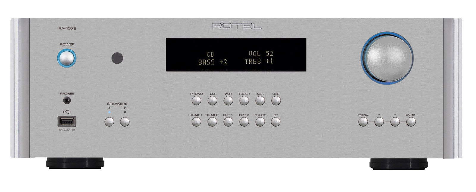 Rotel RA-1572 silver