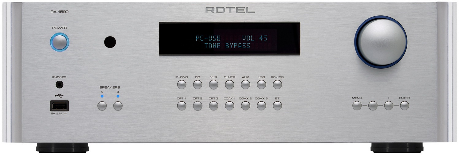 Rotel RA-1592 silver