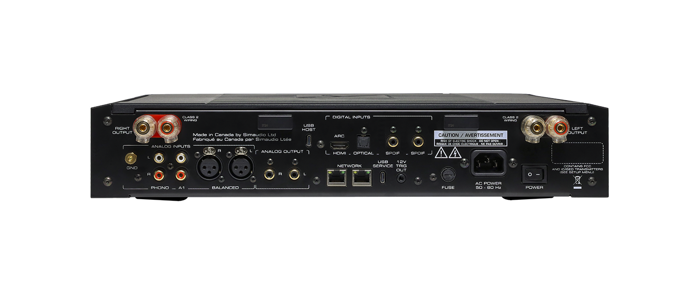 Moon by Simaudio Compass 371 silver\black