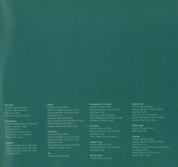 Ludovico Einaudi - The Summer Portraits (0602468061649)