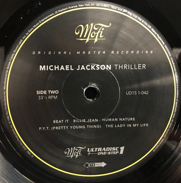 Michael Jackson - Thriller [Mobile Fidelity Sound Lab] (0821797104227)