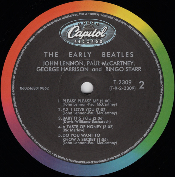 The Beatles - The Early Beatles [US Version] (602468019862)