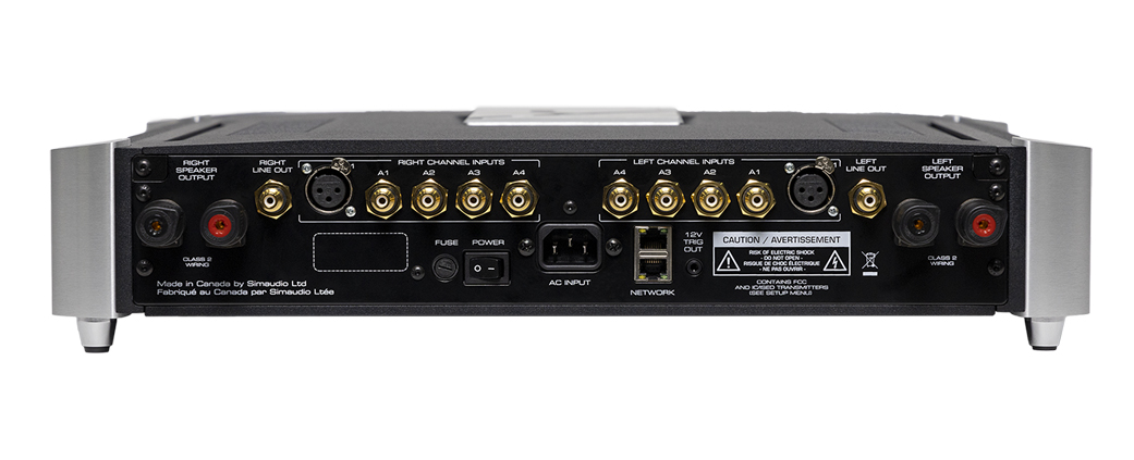 Moon by Simaudio 641 Integrated Amplifier silver\black
