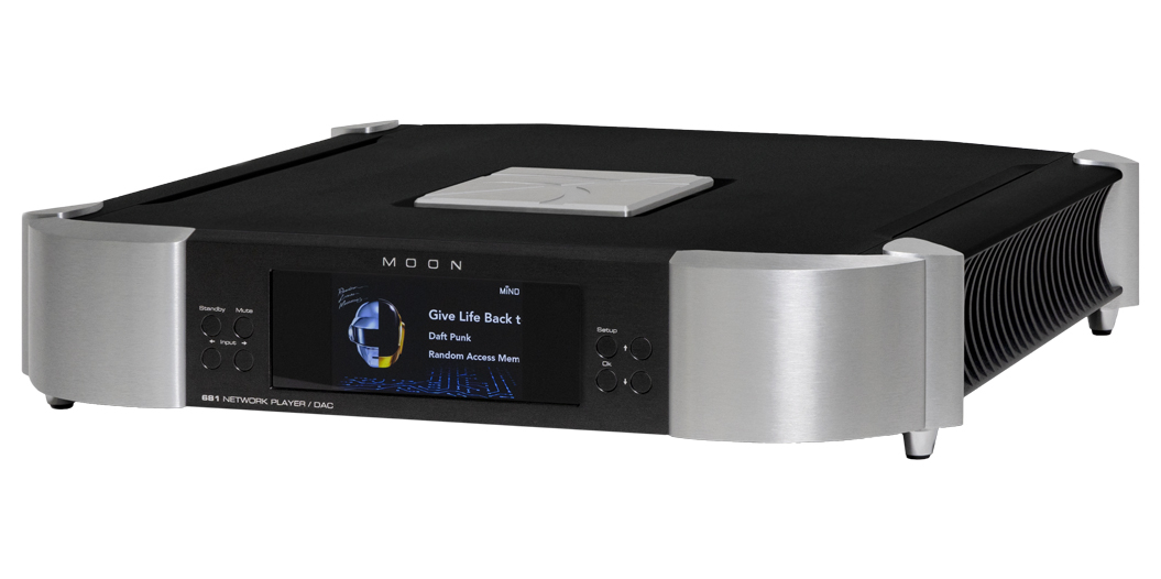 Moon by Simaudio 681 Network Player / DAC silver\black