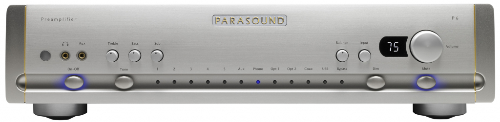 Parasound P6 silver