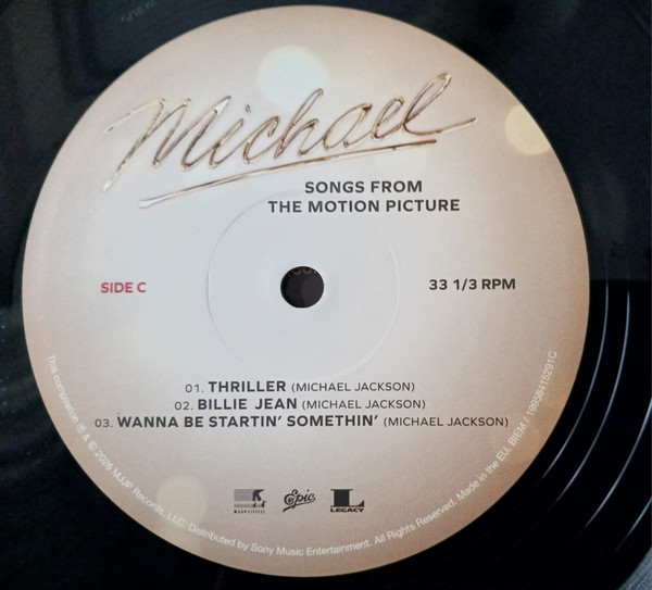OST - Michael Jackson - Michael [Original Motion Picture Soundtrack] (199584152912)