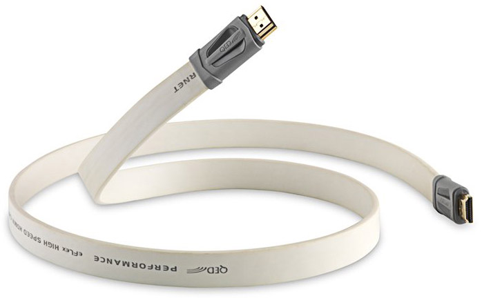 QED Performance eFlex HDMI 1,5m white QE7401
