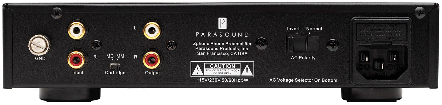 Parasound Zphono black