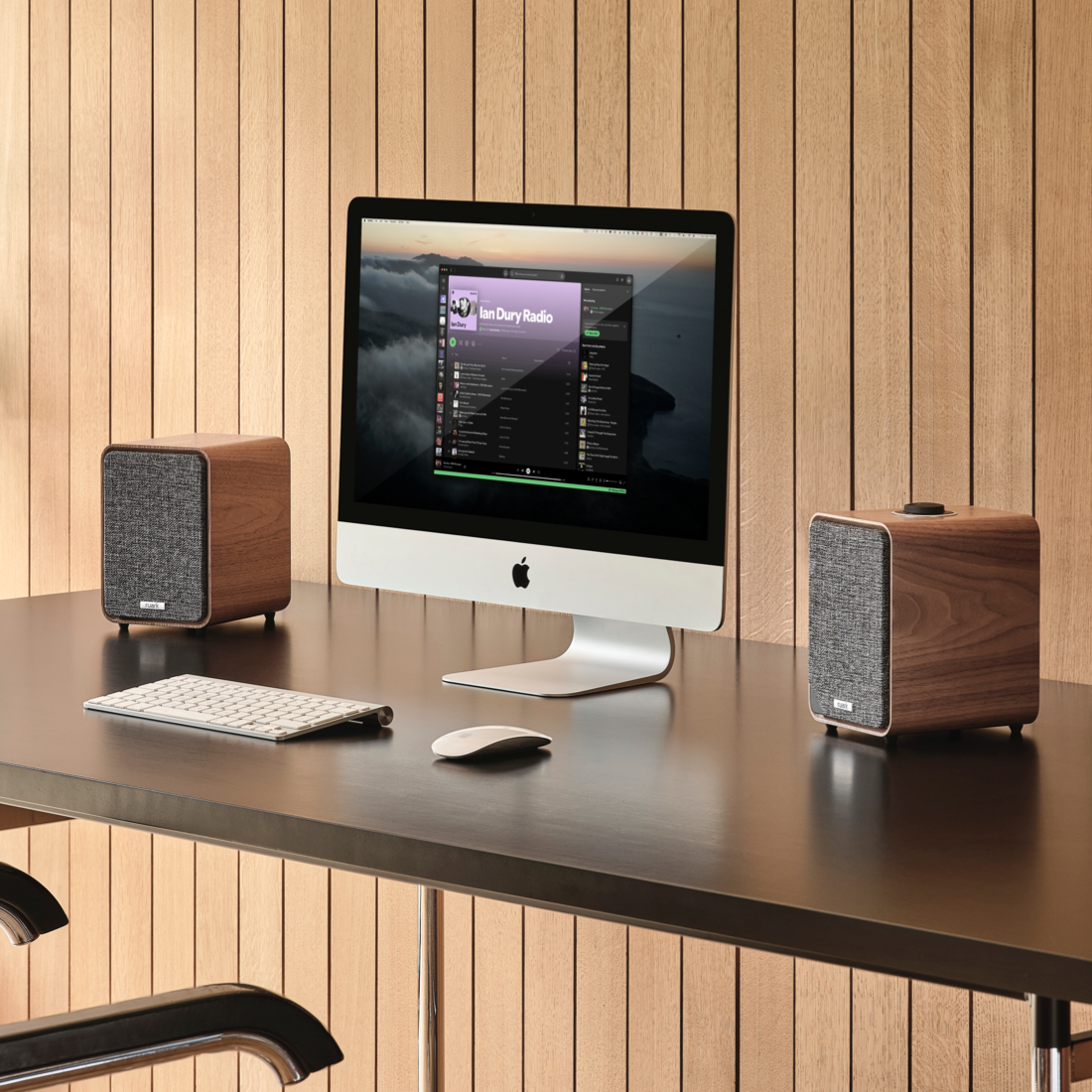 Ruark MR1 MK3 Desktop Speaker System rich walnut