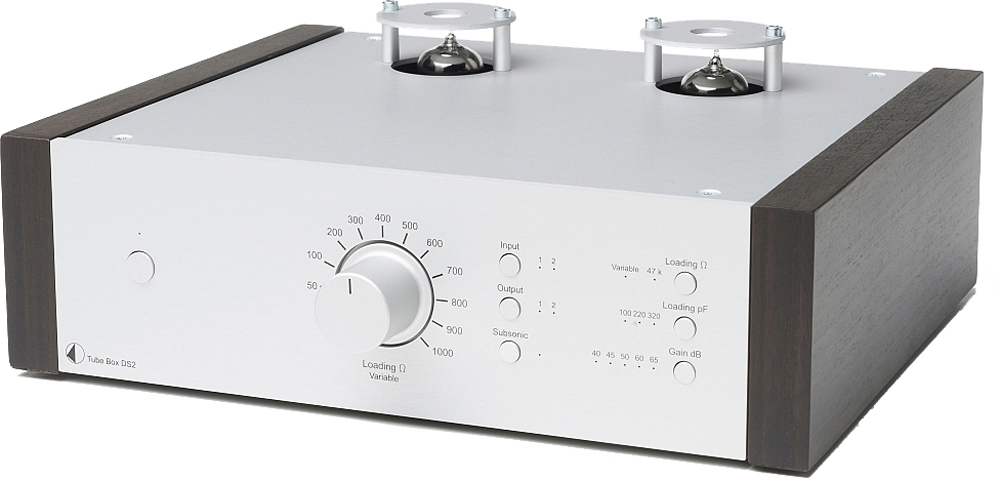 Pro-Ject Tube Box DS2 silver/eucalyptus