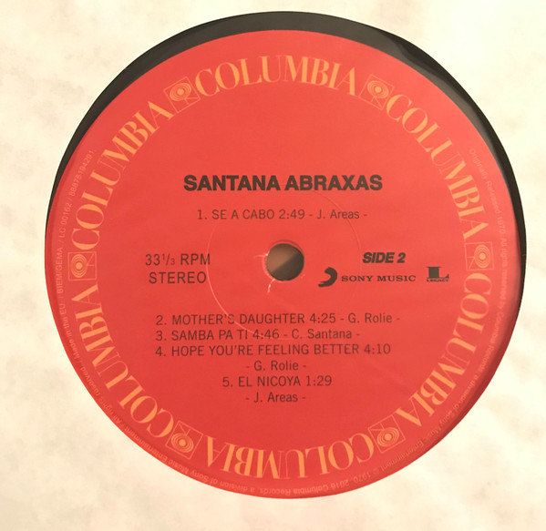 Santana - Abraxas (88875194291)